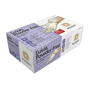 Luva para Procedimentos Não Cirúrgicos Powder Free G CX 100 Descarpack