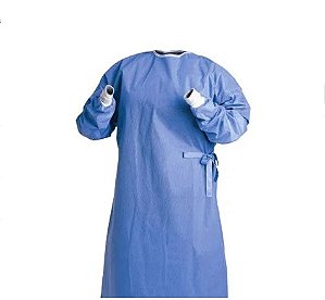 Avental Cirurgico Azul Padrão tamanho G - 1UN Descarpack