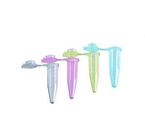 Microtubo Tipo Eppendorf Graduado Neutro Vol. 1,5ml Cx/ 20 PCT 500und Global Plast