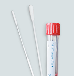 Kit Meio de Transporte viral 3ml com Swab Rayon - Global