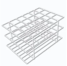 Estante Em Arame Com Pvc Para 160 Tubos De 16Mm Ricilab