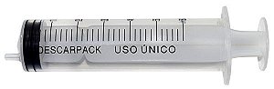 Seringa Hipodérmica sem Agulha Luer Slip 10ml CX100Un