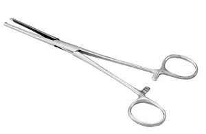 Pinça Kocher 16 Cm 1X2 Dentes Reta (Hemostatica)  - Abc Instruments