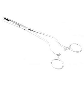 Pinça Cheron 24 Cm Para Assepsia E Curativo Uterino - Abc Instruments