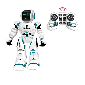 Brinquedo Robô Robbie Com Controle Remoto Xtrem Bots F00235
