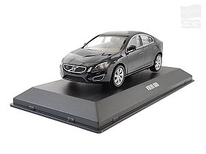 Miniatura Volvo S60 2010 Preto 1/43 Motorart - Detalhe  -