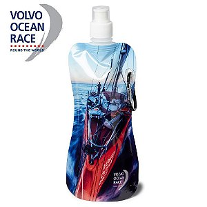 Garrafa De Água Dobrável Original Volvo Ocean Race 480ml 22 cm x 12 cm x 6 cm