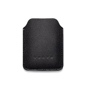 Estojo de Couro Preto para Chave Volvo XC40 XC60-2 XC90-2 S60-3 V60-2 S90