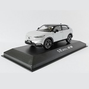 Miniatura Honda HR-V 2023 Branco 1/43 Dealer Edition / GAC - DETALHE-