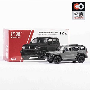 Miniatura GWM Tank 300 2023 Cinza 1/64 7CM Xcartoys