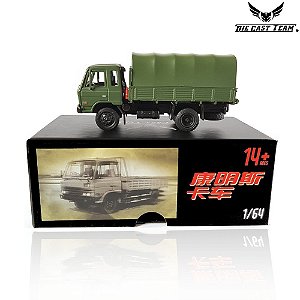 Miniatura Dongfeng Transporte Tropa Militar D.C.T Die Cast Team 1/64 10CM