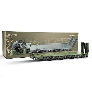 Miniatura Reboque Panther SCN1770 Militar Verde Masdi Diecast 1/64 26CM