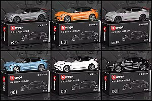 Miniatura ZEEKR 001 & 001FR 2025 Burago 1/64 7cm
