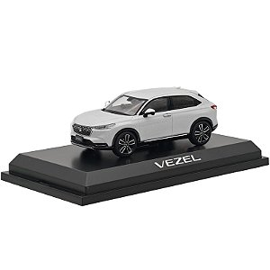 Miniatura Honda HR-V 2023 E-HEV Branco 1/43 Hobby Japan 433002PW