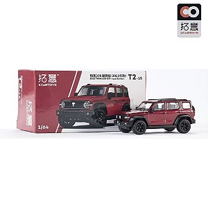 Miniatura GWM Tank 300 2023 Vermelho 1/64 7CM Xcartoys