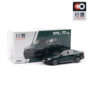 Miniatura Geely Preface L Verde 2023 Xcartoys 1/64 7 CM