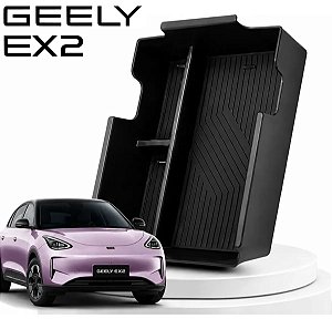 Organizador Compartimento Porta Objetos Divisória Apoio De Braço GEELY EX2