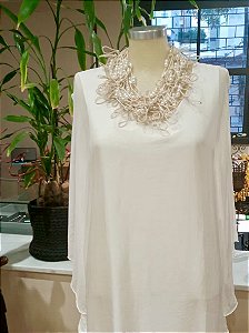 COLAR CACHO PÉROLA BRANCO