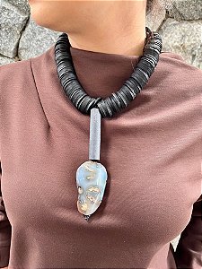 COLAR PEDRA CHEIA