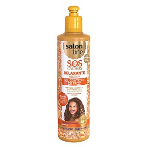 Gel Revitalizador Azeite De Oliva Sos Cachos Salon Line 550g Pac Cosmeticos