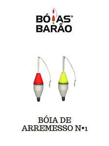 Bóia Barão - Arremesso - N°1  30grs.