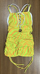 Macaquinho trança - estampado