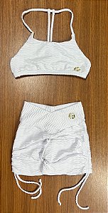 Conjunto Short Empina Texturizado