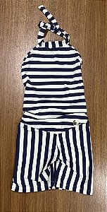 Macaquinho - frente única estampado