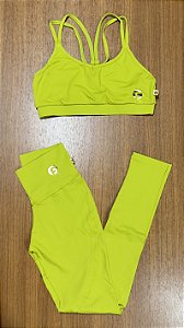 Conjunto - Legging cós alto + top