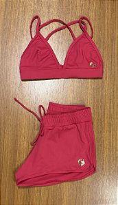 Conjunto - short sport + top