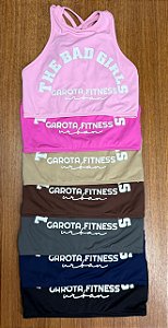 Top - BAD GIRLS branco