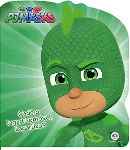 Cartonado - PJ Masks - Cadê o Lagartixomóvel, Lagartixo