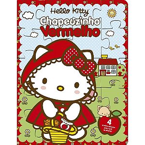 Quebra-Cabeça - Hello Kitty - Chapeuzinho Vermelho