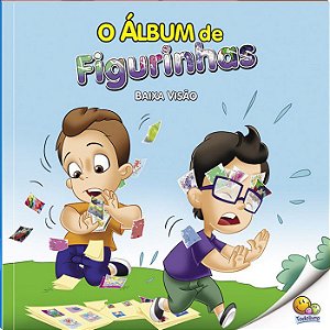 Inclusão Social - Álbum de Figurinhas - Baixa Visão