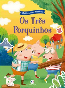 História com Adesivos - Os Três Porquinhos