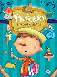 Livro de Adesivos - Pinóquio