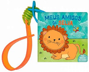 Livro de Banho com Alcinha - Meus Amigos da Selva