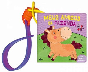 Livro de Banho com Alcinha - Meus Amigos da Fazenda
