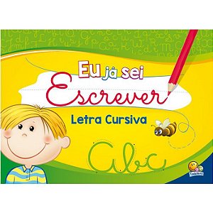 Eu Já Sei Escrever - Letra Cursiva