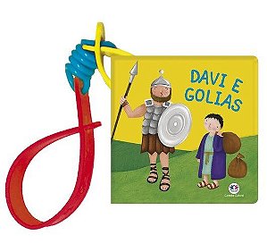 Livro de Banho com Alcinha - Davi e Golias