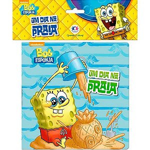 Livro de Banho - Bob Esponja - Um Dia na Praia