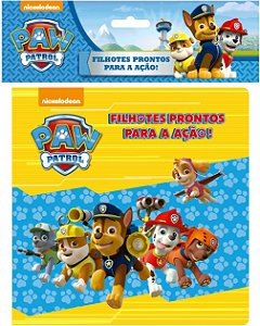 Livro de Banho - Paw Patrol - Filhotes Prontos para a Ação
