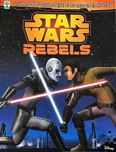 Livro de Colorir e Passatempos - Star Wars - Rebels