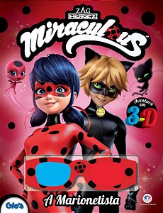 Livro 3D - Miraculous - A Marionetista