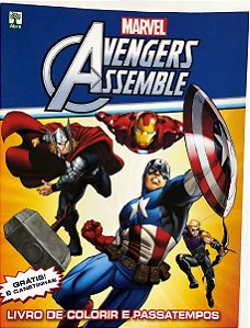 Avengers Assemble - Livro de Colorir e Passatempos