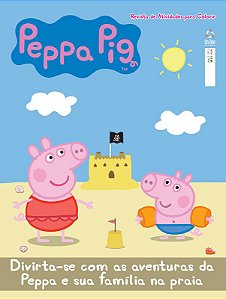 Livro Infantil 365 Desenhos Para Colorir Peppa Pig