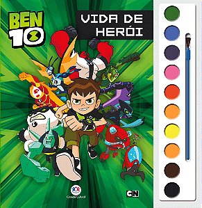 Aquarela - Ben 10 - Vida de Herói