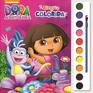 Aquarela - Dora, a Aventureira - Alegria Colorida