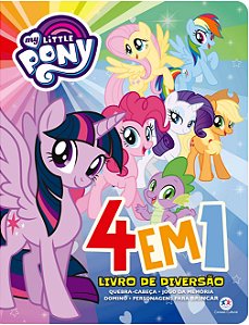 Livro de Diversão 4 em 1 - My Little Pony