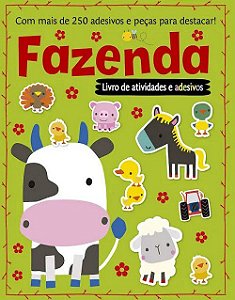 Livro de Atividades e Adesivos - Fazenda